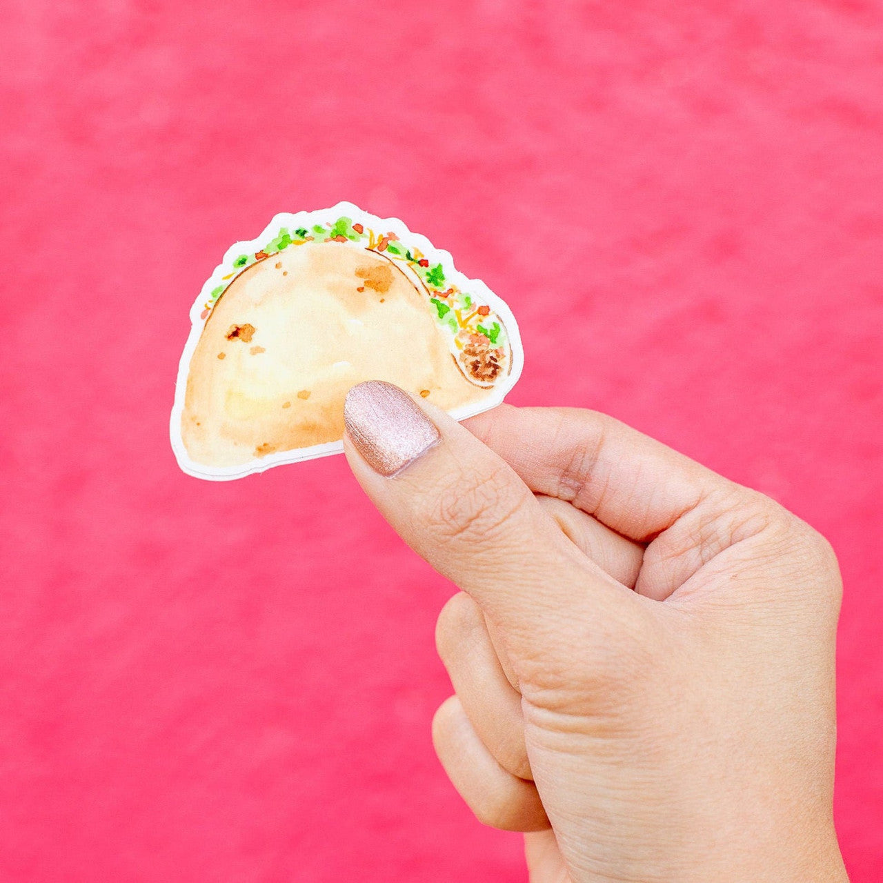 Taco Stickers by Kathy Phantastic