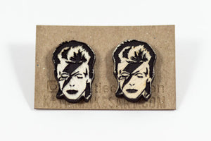 David Bowie Earrings by Katie Cowden