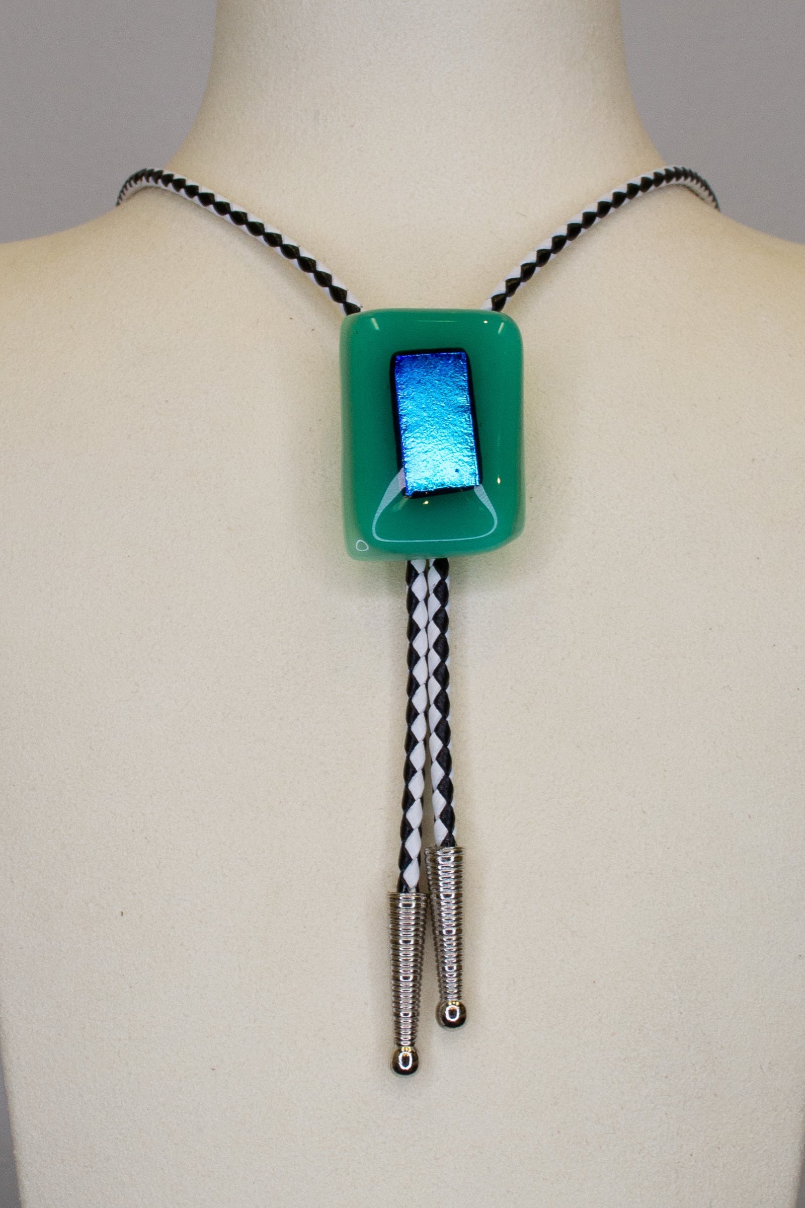 Fused Glass Bolo #6 by Steph Granillo