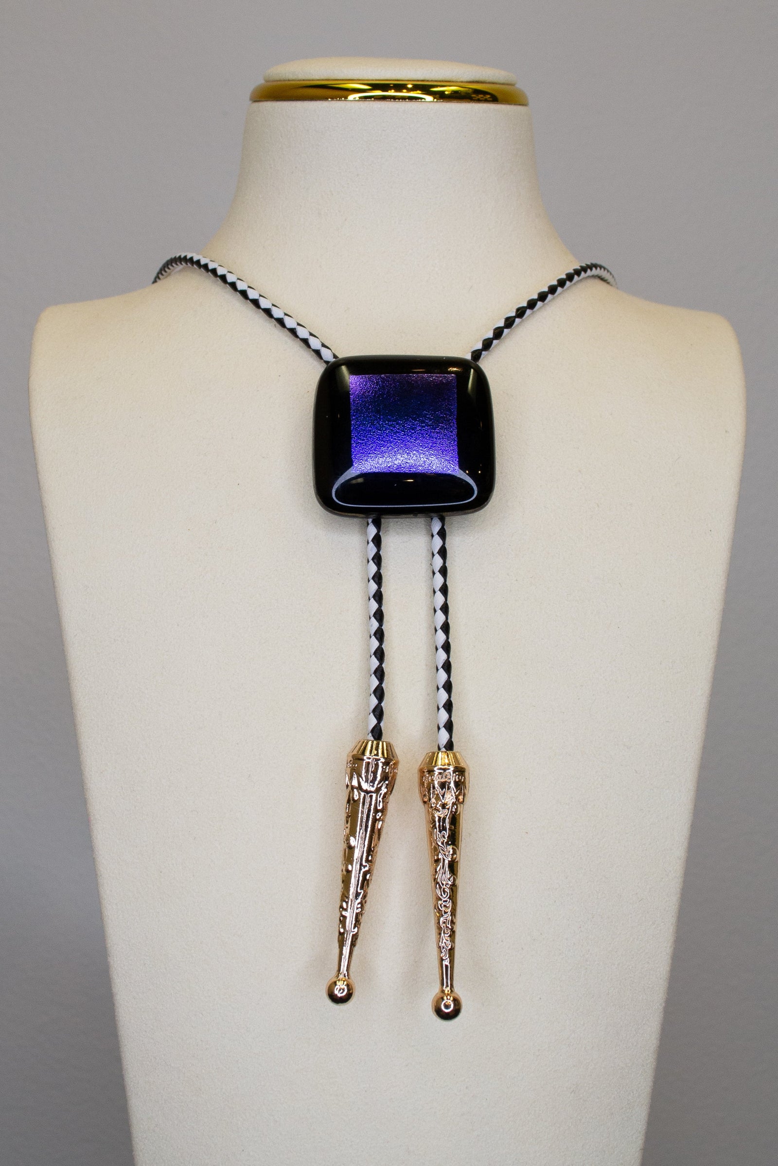 Fused Glass Bolo #15 by Steph Granillo