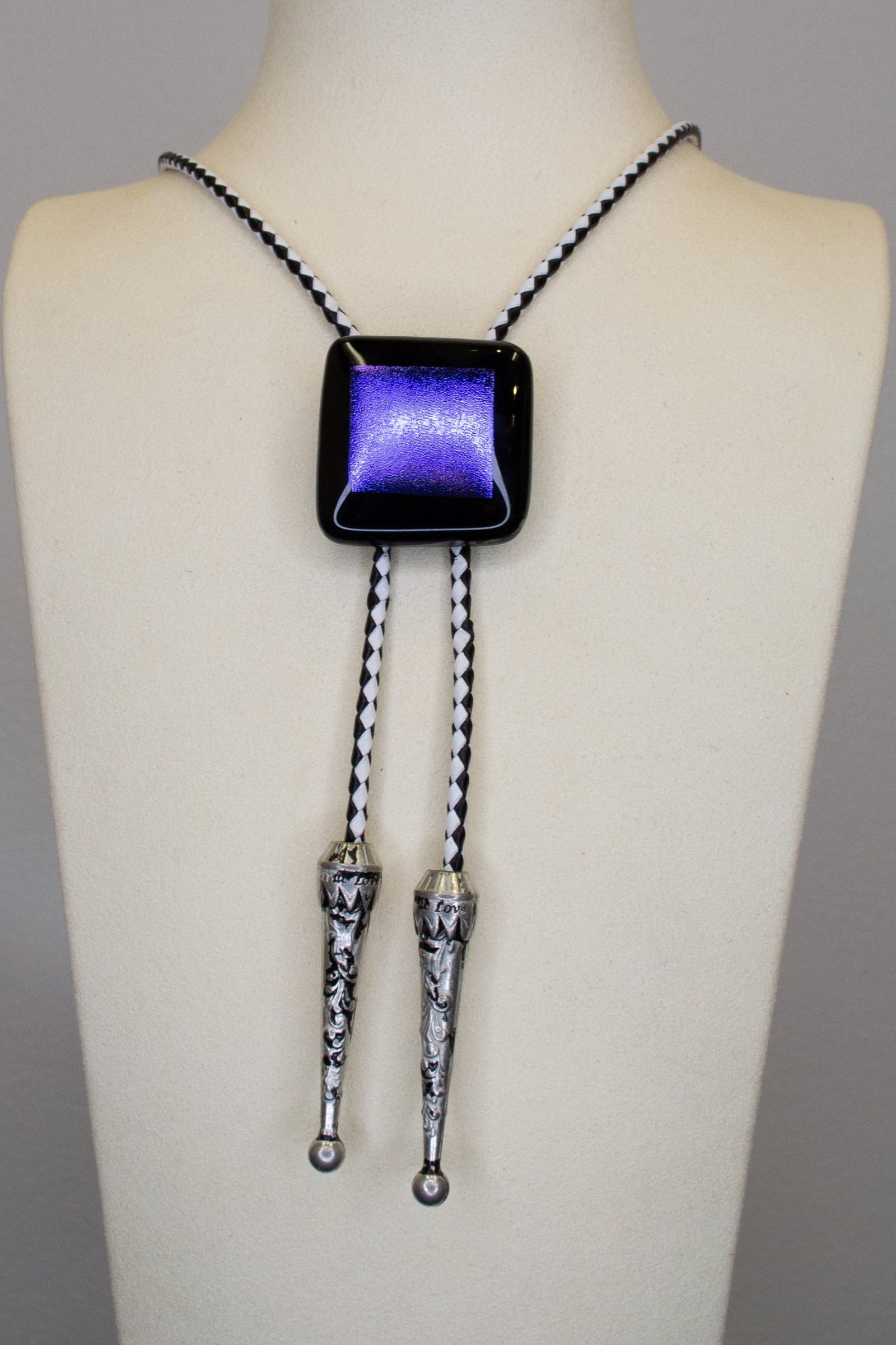 Fused Glass Bolo #16 by Steph Granillo