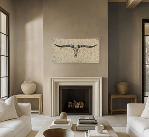 Fierce Longhorn by Carol Aaron