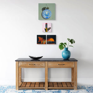 Cracked Spode China by Kimberly Berriochoa