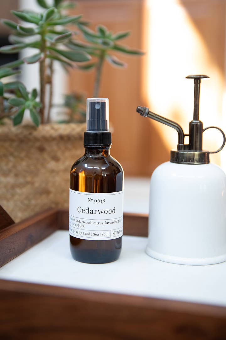 Cedarwood Room Spray by Land Sea Soul