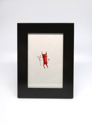 Devil & Pitchfork Mini Print by Elisa Wikey