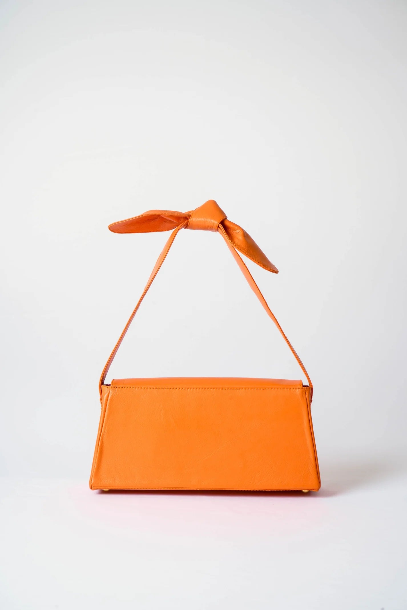 Bunny Ears Box Handbag by design Girls World - Orange