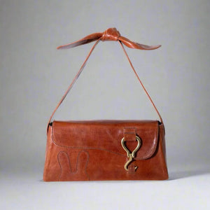 Bunny Ears Box Handbag by design Girls World - Café