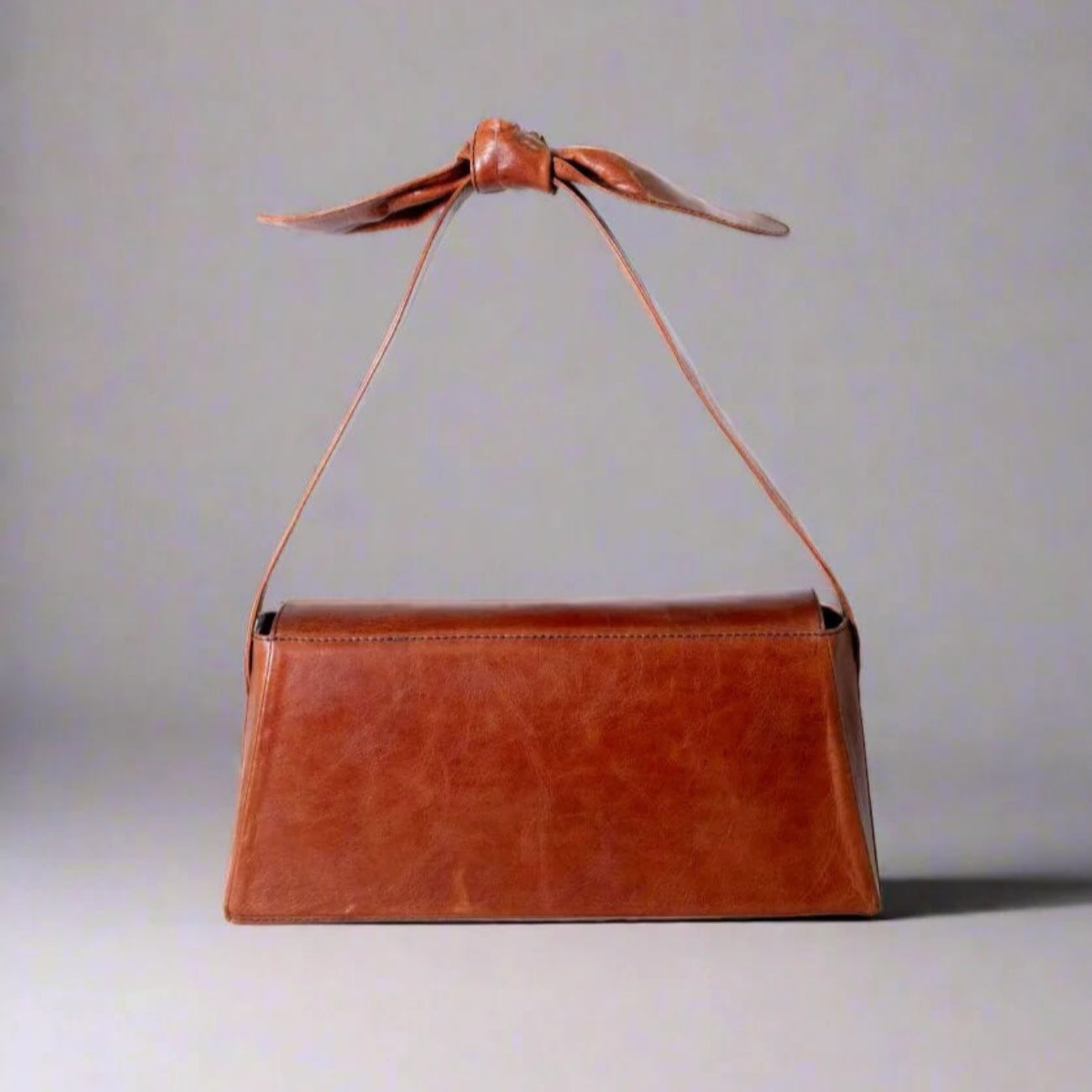 Bunny Ears Box Handbag by design Girls World - Café