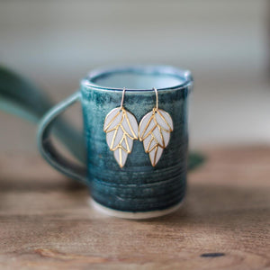 Leaf Cluster Earrings by Remnant Studios