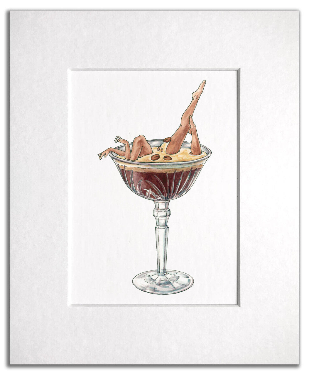 Espresso Martini Print by Maridad Studio