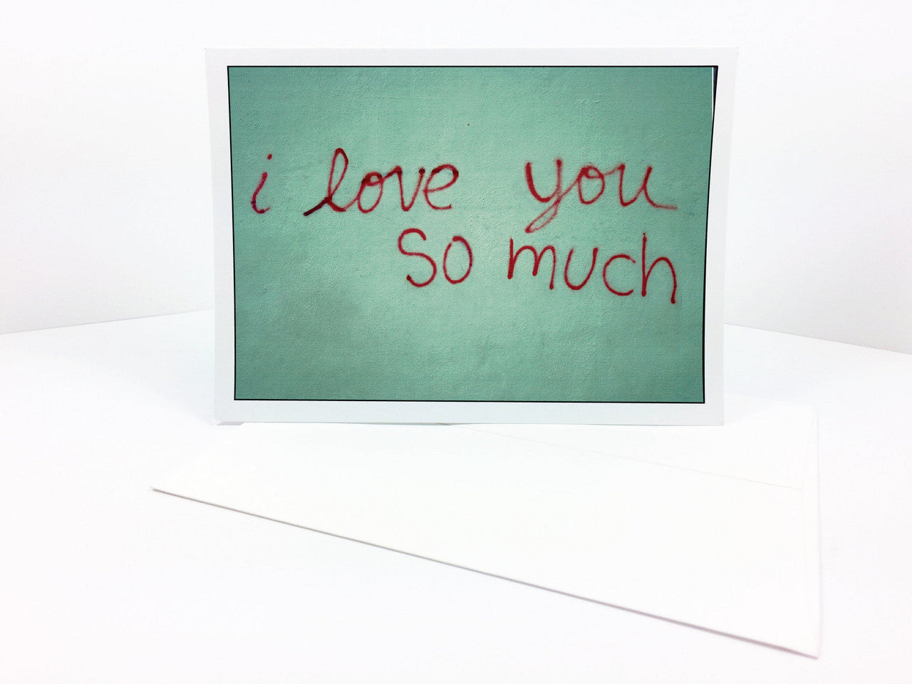 I love you so much Greeting Card by Locally Mixed