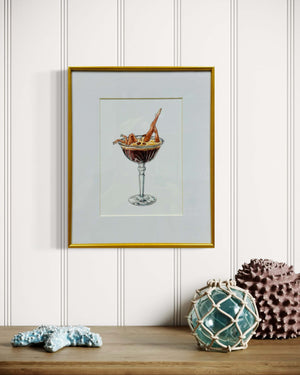 Espresso Martini Print by Maridad Studio - Framed