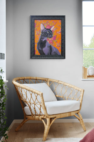 Oriental Shorthair Cat by Phillip Seymour