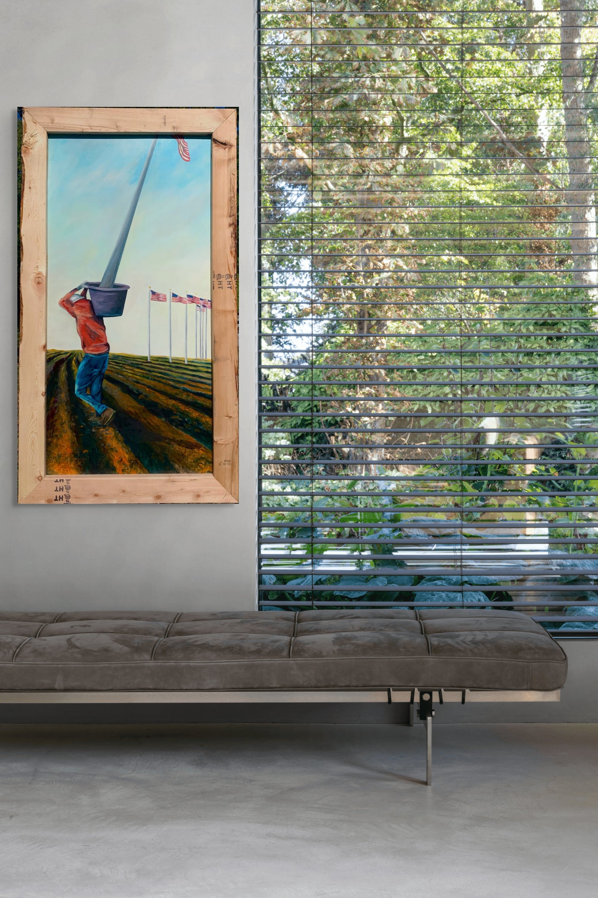 Planting Flags by Augustine Chavez