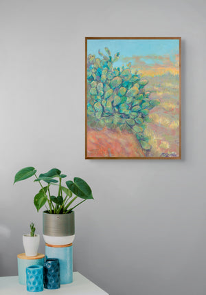 Prickly Pear At Big Bend by Debbie Shands Celusniak