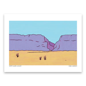 Santa Elena Canyon Print by Cara Jackson + 12"x16"